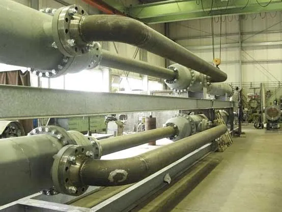 water supply and heating pipeline with wireless pressure sensor
