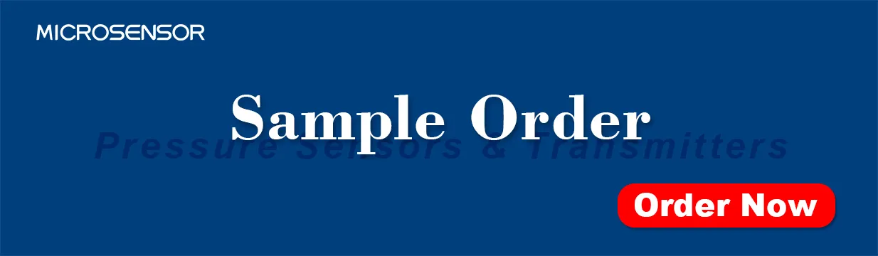 MicroSensor Sample Order MicroSensor Sample Order