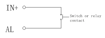 External synchronous start control switch External synchronous start control switch
