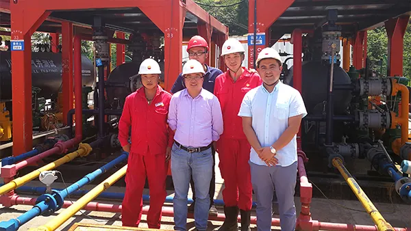 Oil and Gas Drilling Well local site Oil and Gas Drilling Well local site