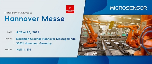 Meet Micro Sensor at HANNOVER MESSE 2024 Meet Micro Sensor at HANNOVER MESSE 2024