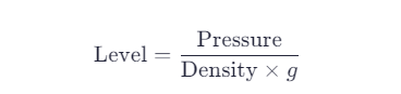 level calculation formula level calculation formula