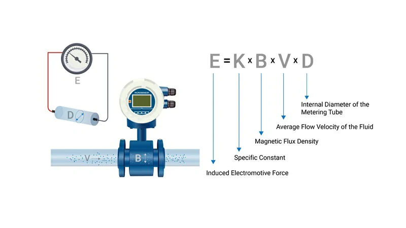 magnetic flowmeters principle