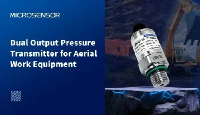 Dual Output Pressure Transmitter for Aerial Work Equipment