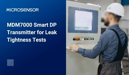 MDM7000 Smart DP Transmitter for Leak Tightness Tests
